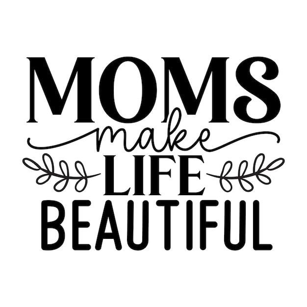 Diseño SVG para el Día de la Madre