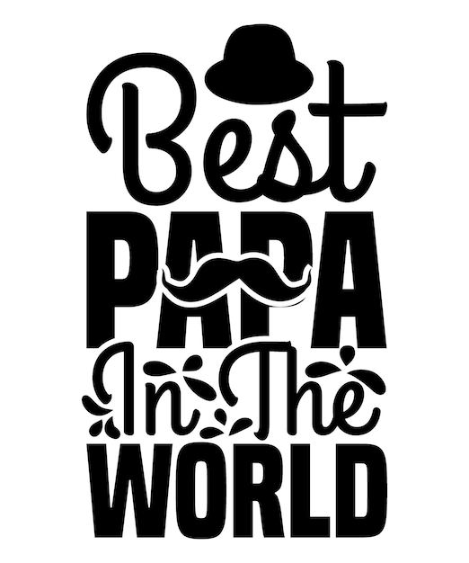 Diseño SVG del día del padre