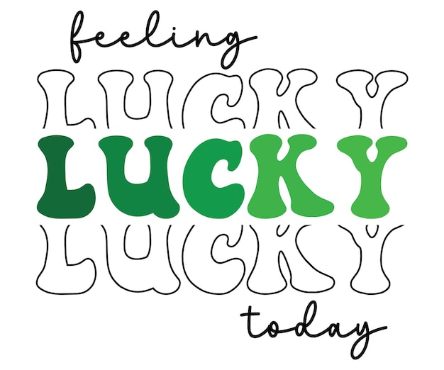 Diseño SVG del día de San Patricio