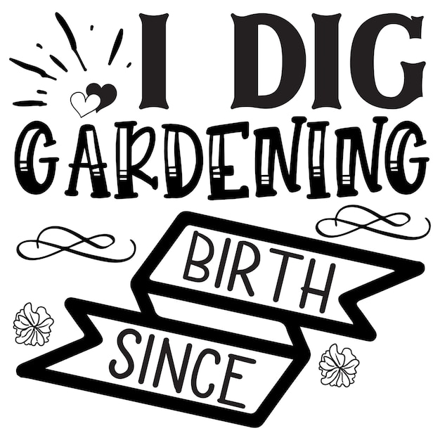 Diseño SVG de jardín