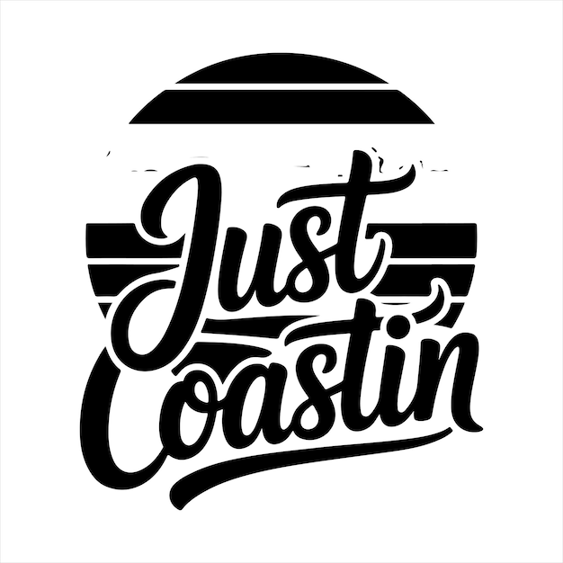 Diseño SVG de letras de verano
