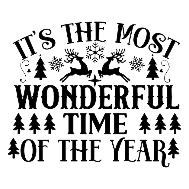 Diseño SVG de letrero de Navidad vintage