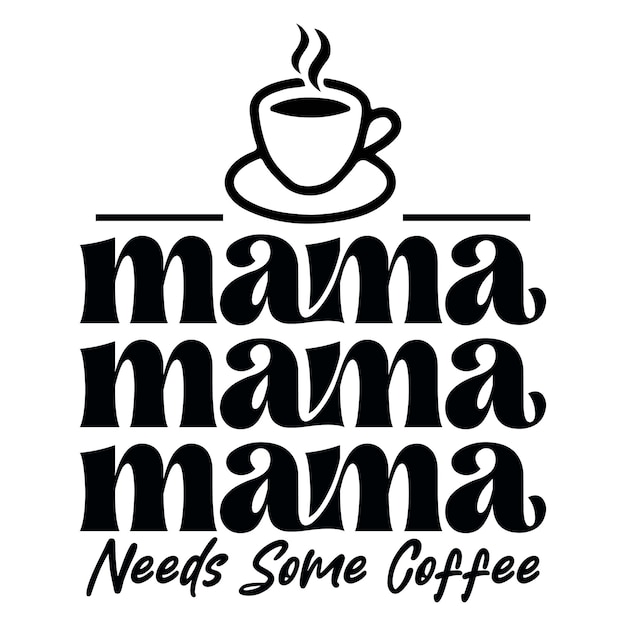 Diseño de svg de mamá graciosa diseño de momá graciosa de svg nuevo