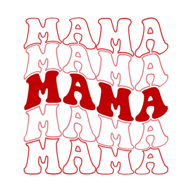 Vector diseño de svg de mamá gracioso para la venta