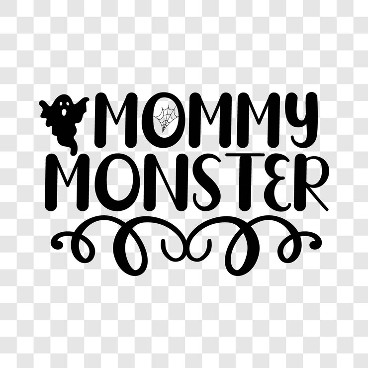 El diseño SVG del monstruo de la mamá