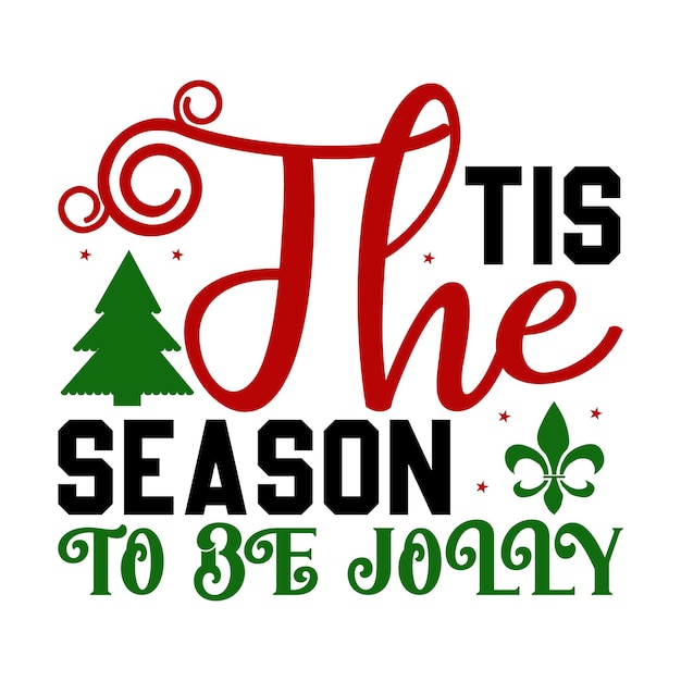 diseño svg de navidad y descarga digital