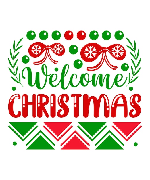 Diseño SVG de Navidad Diseño colorido