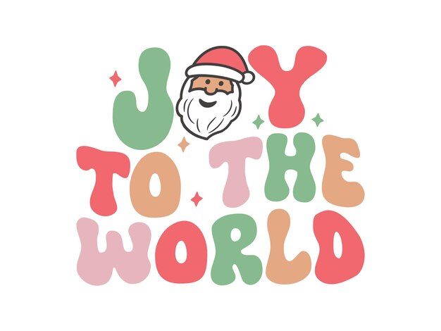 Diseño SVG de Navidad retro Diseño de citas de Navidad retro Plantilla de diseño SVG de Navidad retro