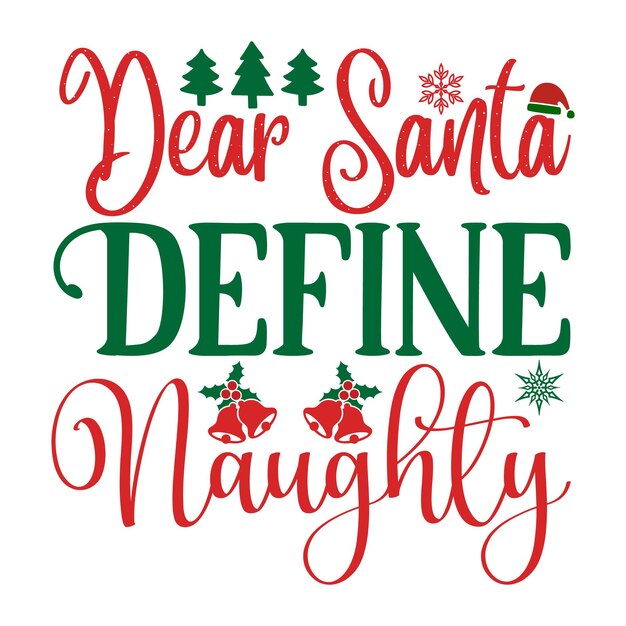 Diseño SVG de Navidad