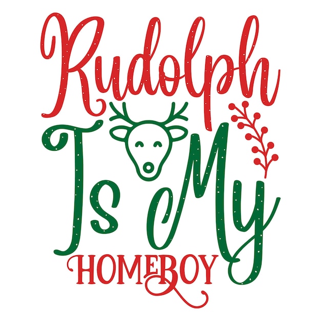 Diseño SVG de Navidad