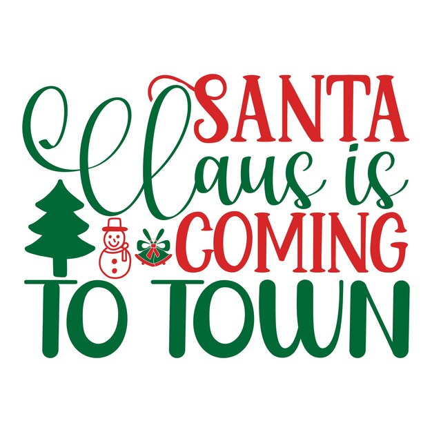 Diseño SVG de Navidad