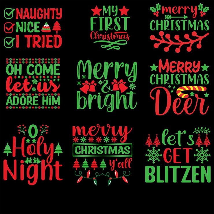 Diseño SVG de Navidad