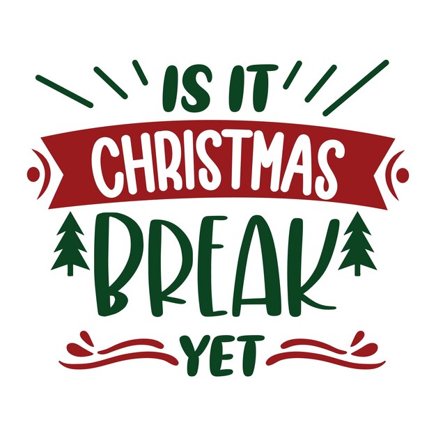 Diseño de SVG de Navidad