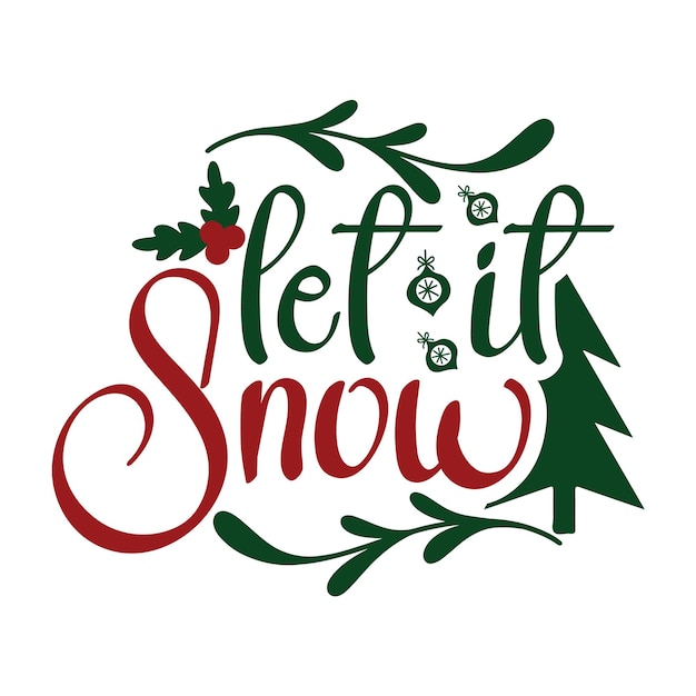 Diseño de SVG de Navidad