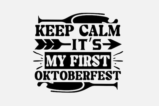 diseño de svg de oktoberfest