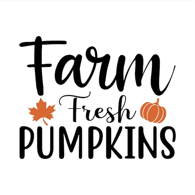 Diseño de SVG de otoño