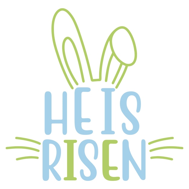 Diseño de svg de pascua