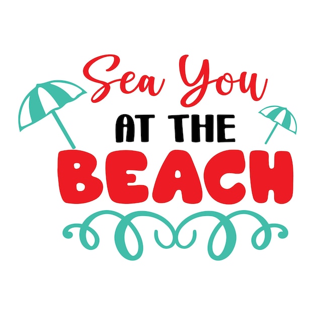 Diseño SVG de playa