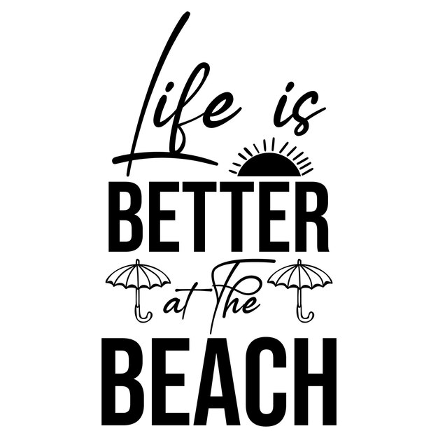 Diseño SVG de playa