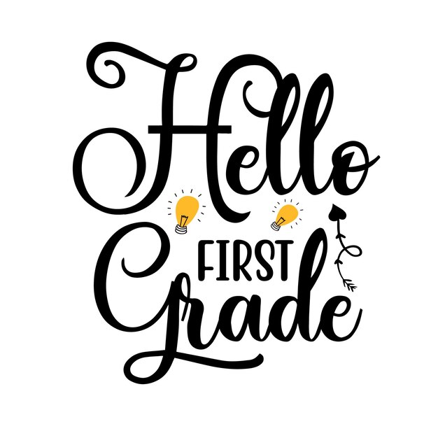 Diseño svg de regreso a la escuela