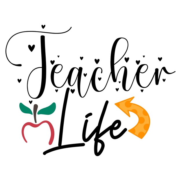 Diseño de Svg de regreso a la escuela