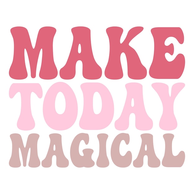 diseño de svg retro motivacional y descarga digital