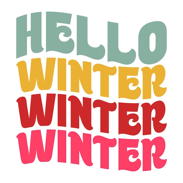 Diseño svg retro de Navidad y descarga digital y uso comercial