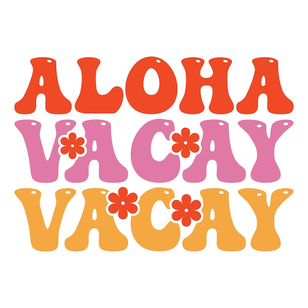 Diseño SVG retro de verano y descarga digital