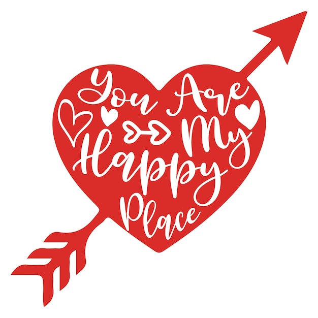 Vector diseño de svg de san valentín