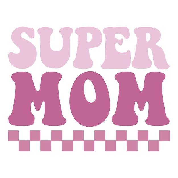 diseño de svg super family retro y descarga digital y uso comercial