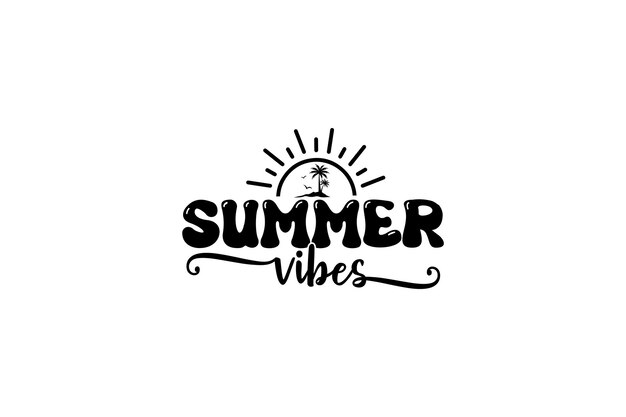 Diseño SVG de verano