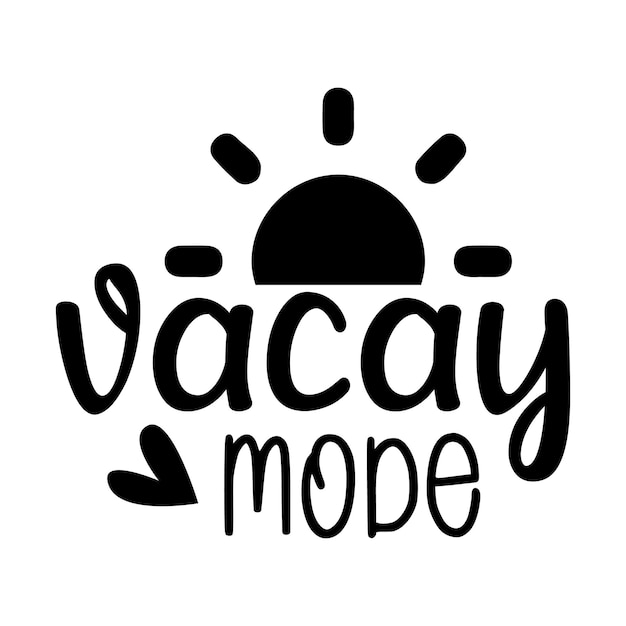 diseño de svg de verano