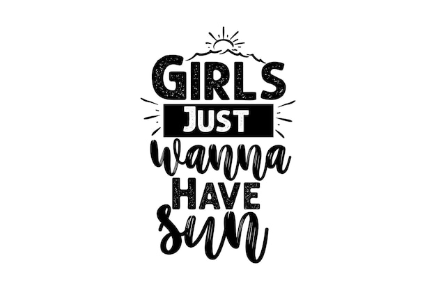 Diseño SVG de verano