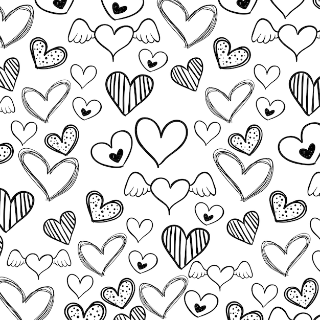 diseño de tarjeta de amor