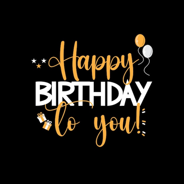 Diseño de tarjeta de cumpleaños