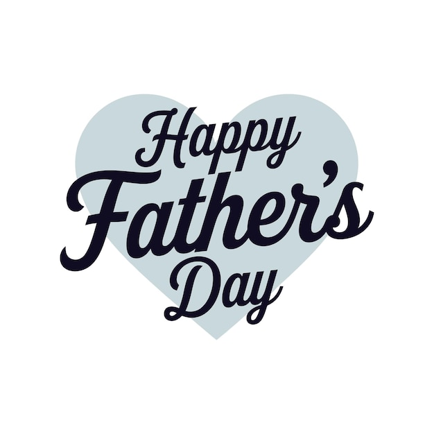 Diseño de tarjeta de felicitación feliz día del padre