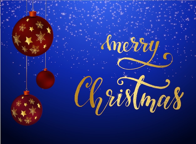 Diseño de tarjeta de felicitación de feliz navidad