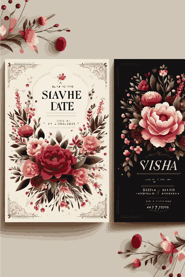 Diseño de tarjeta de invitación