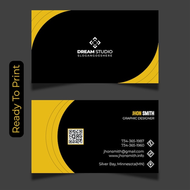 Diseño de Tarjeta de Presentación Corporativa
