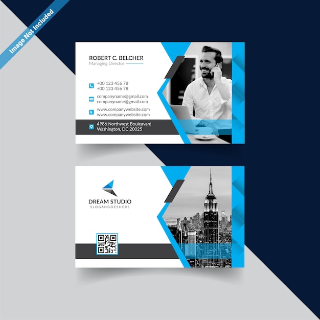 Diseño de tarjeta de presentación corporativa