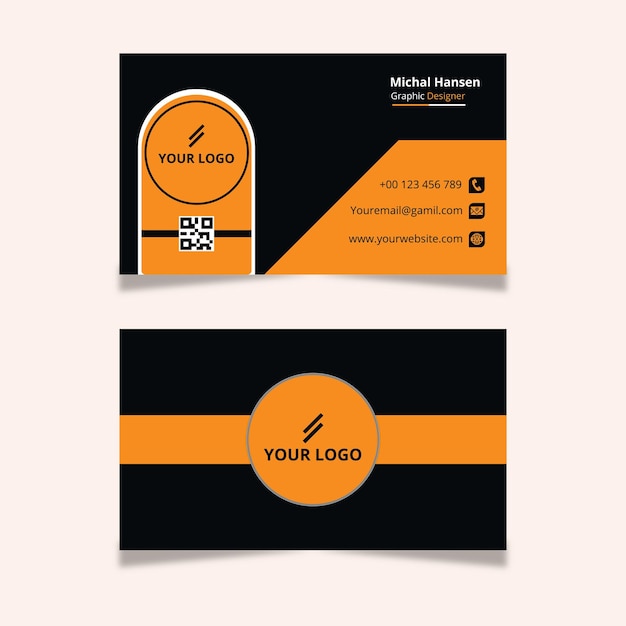 Vector diseño de tarjeta de visita diseño de tarjeta de visita