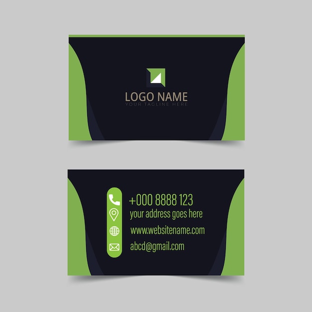 Diseño de tarjeta de visita profesional