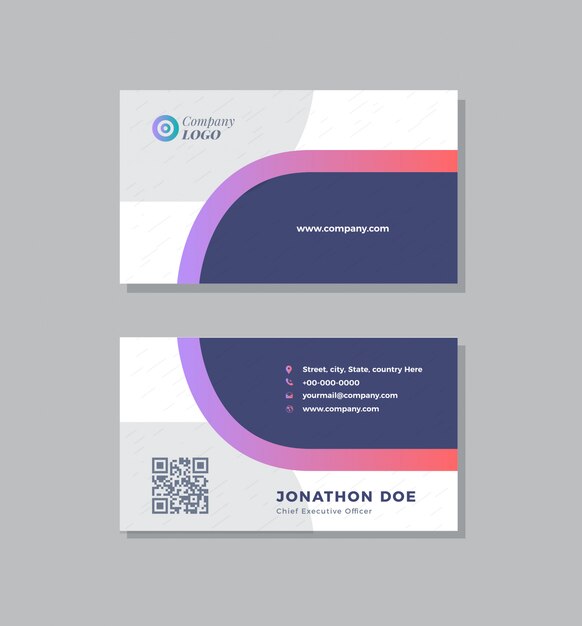 Diseño de tarjetas corporativas | Tarjeta de visita y tarjeta de visita personal