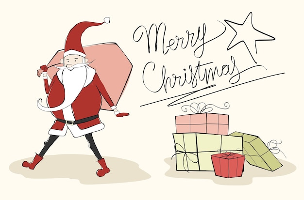 Diseño de tarjetas de felicitación de Navidad y Feliz Año Nuevo