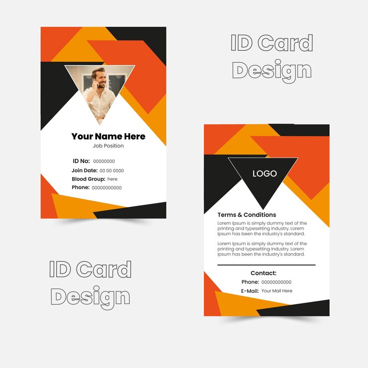 Diseño de tarjetas de identificación