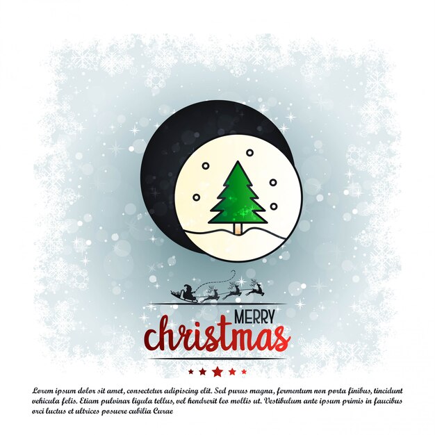 Diseño de tarjetas de navidad
