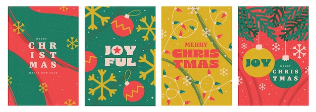 Diseño de tarjetas navideñas 2