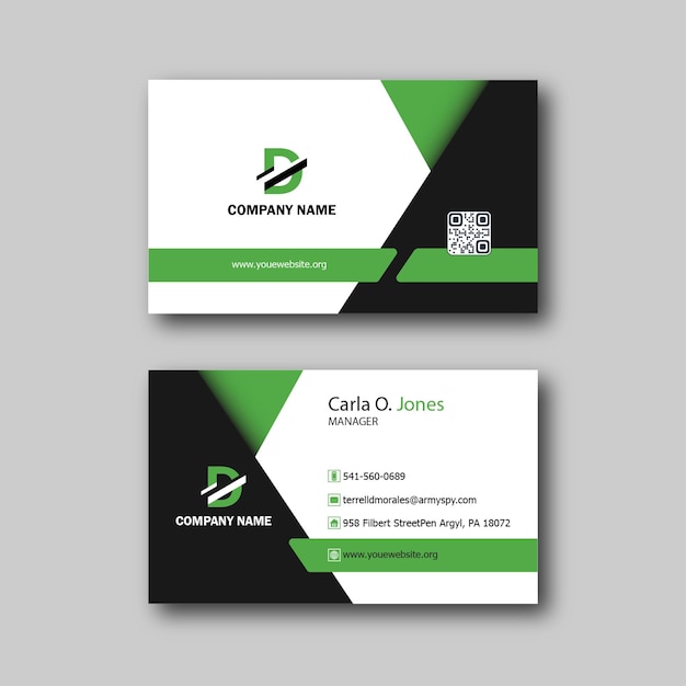 Diseño de tarjetas de presentación