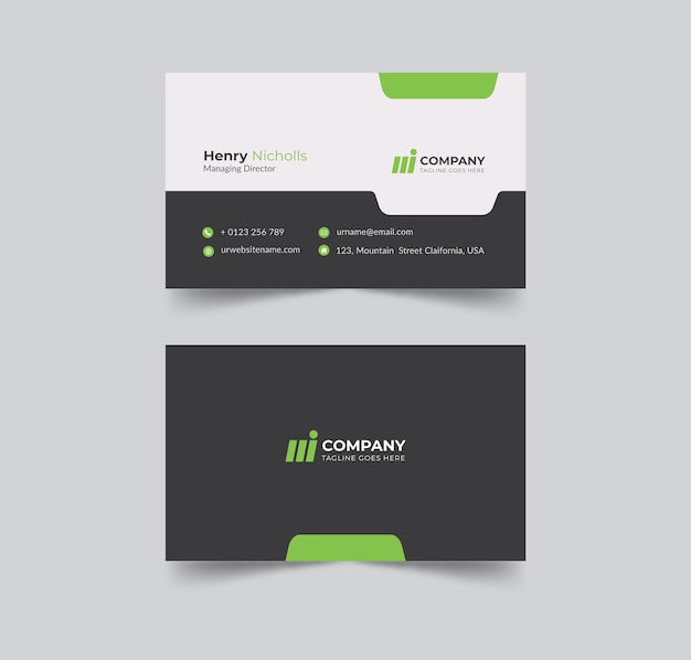 Diseño de tarjetas profesionales