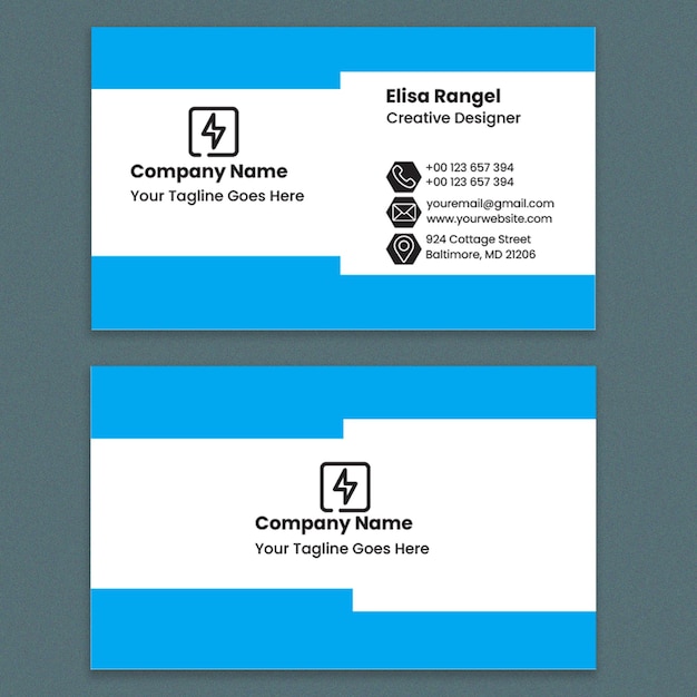Diseño de tarjetas de visita corporativas